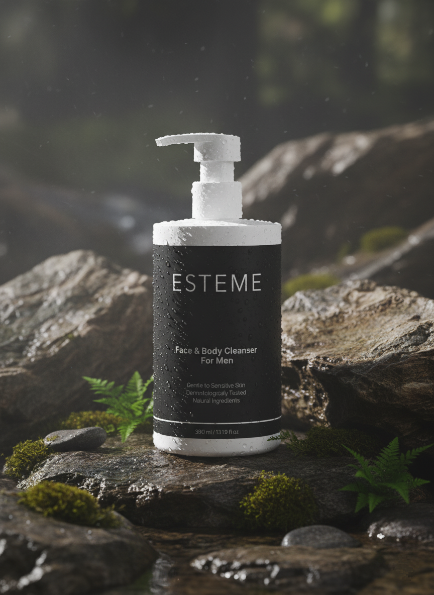 Face & Body Cleanser For Men